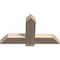 Ekena Millwork Eugene Smooth Timber Gable Bracket, Douglas Fir, 36"W x 21"H x 3 1/2"D x 5 1/2"F, 14/12 Pitch GBW036X21X0406EUG00SDF - alternate 4